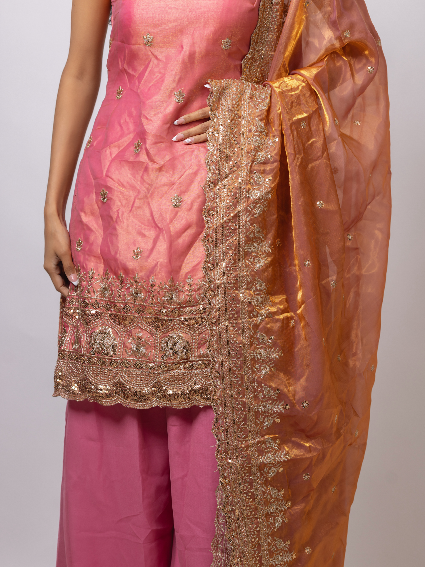 Sunset Noor Kurta