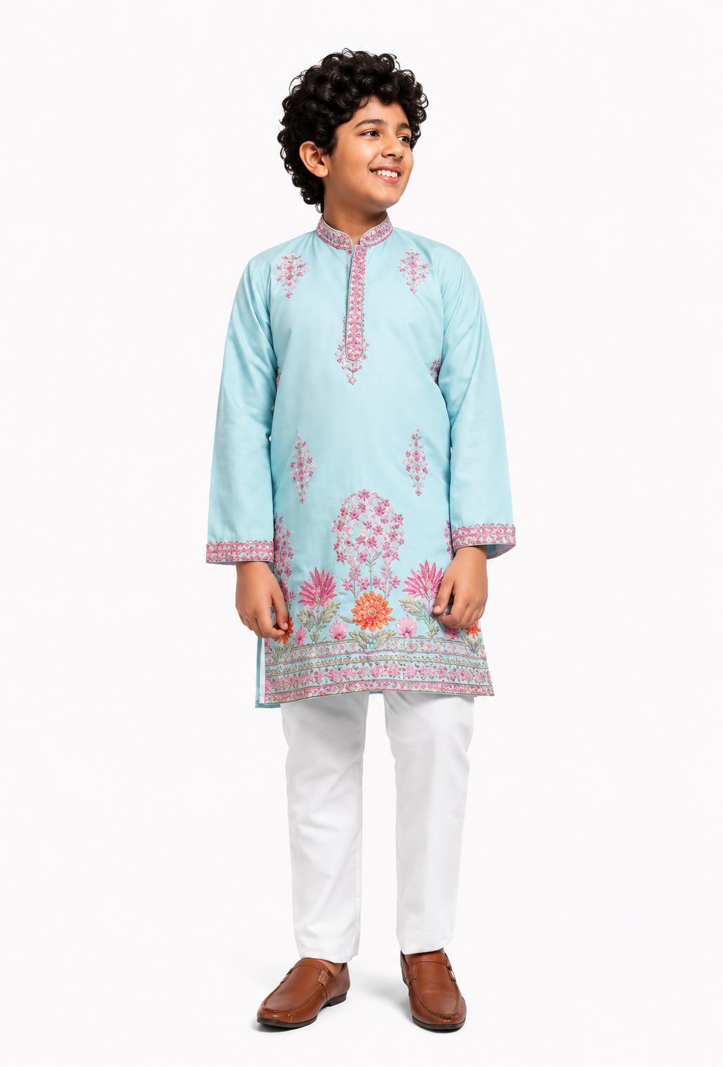 Floral Sagun Kurta