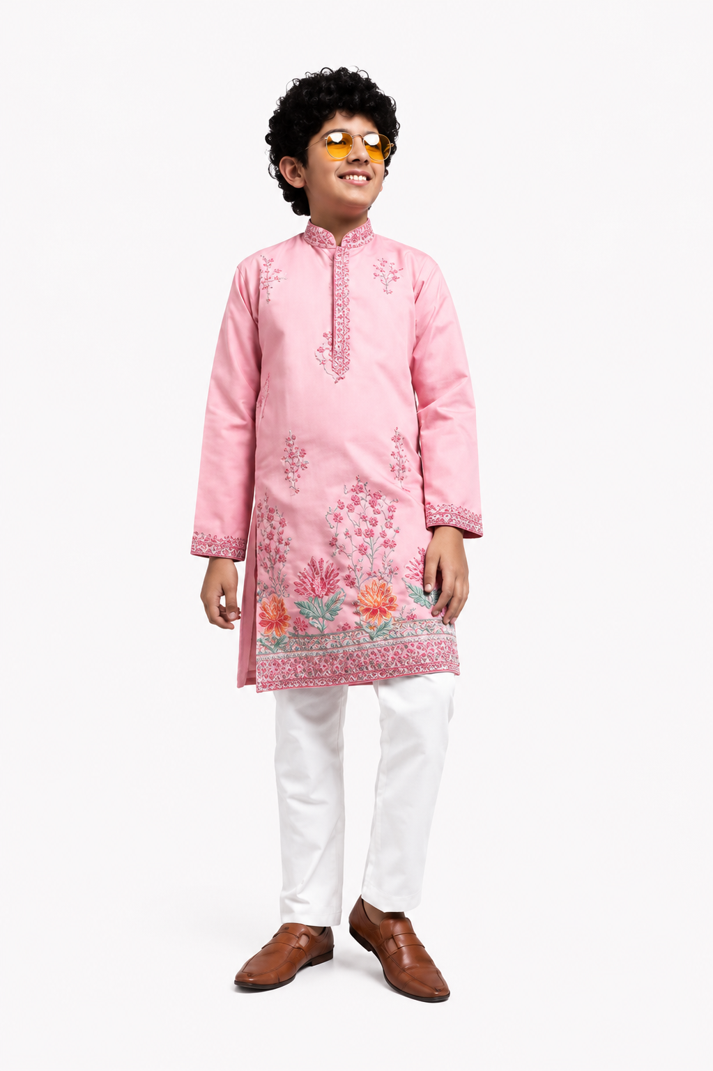 Floral Sagun Kurta