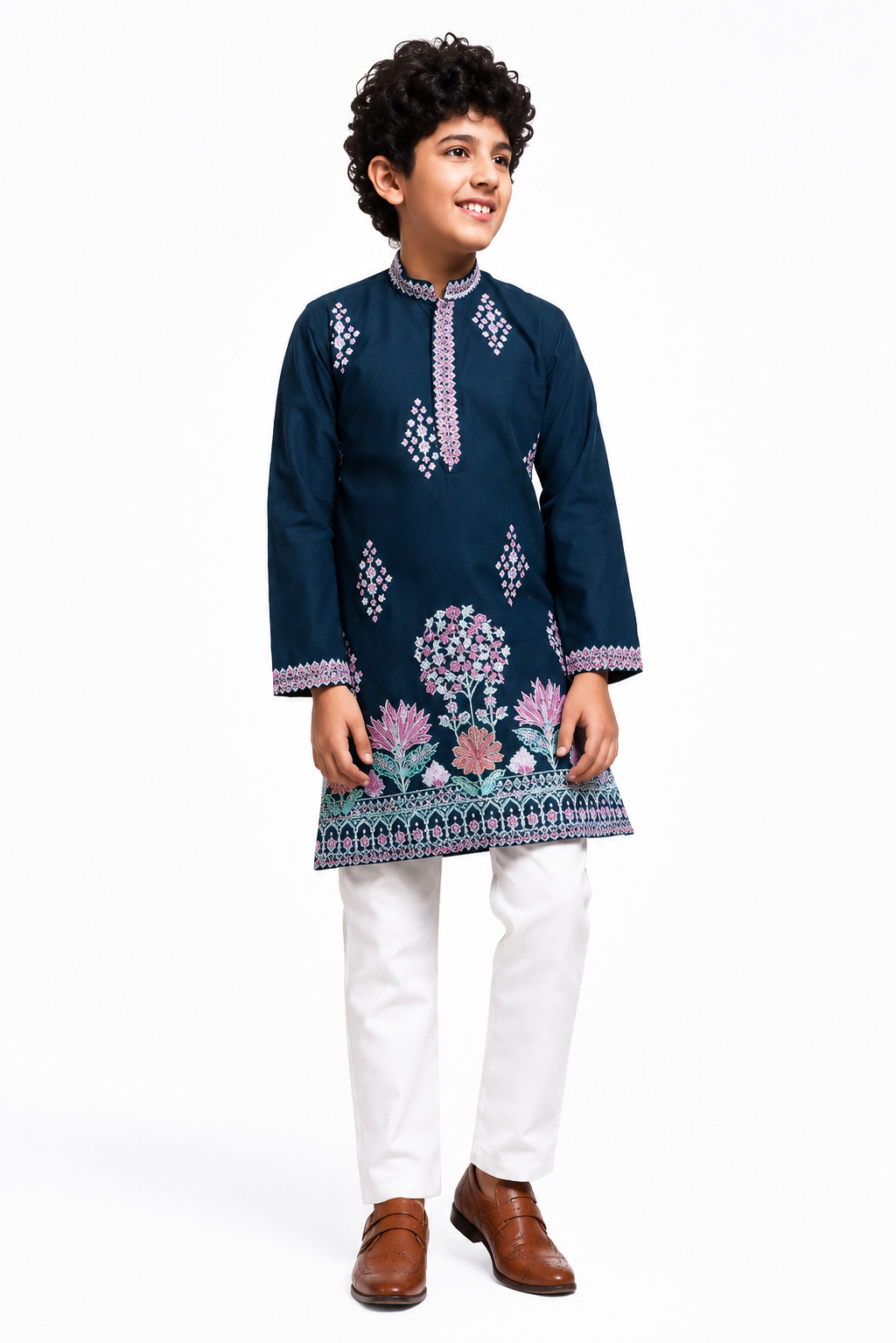 Floral Sagun Kurta