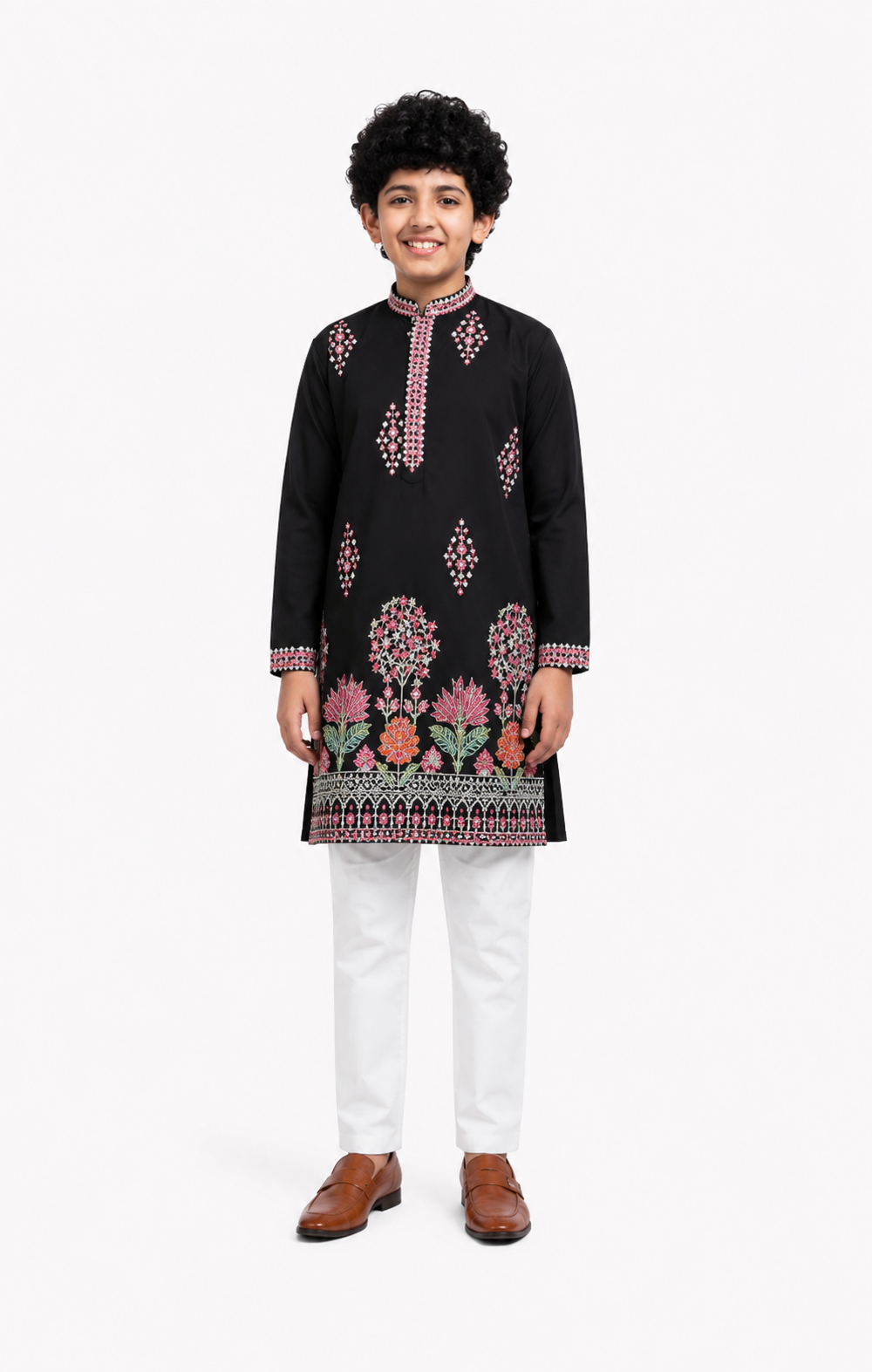 Floral Sagun Kurta