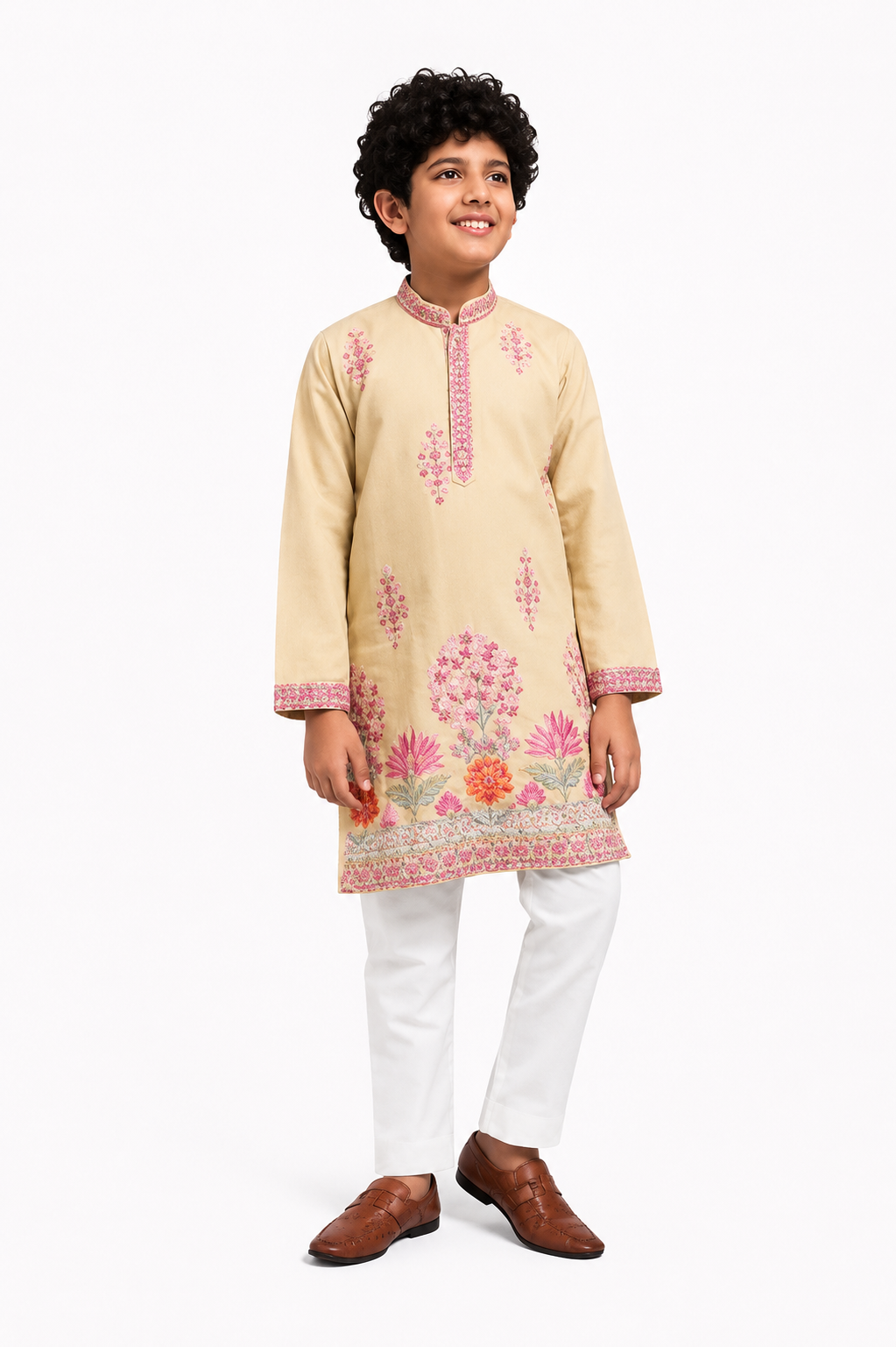 Floral Sagun Kurta
