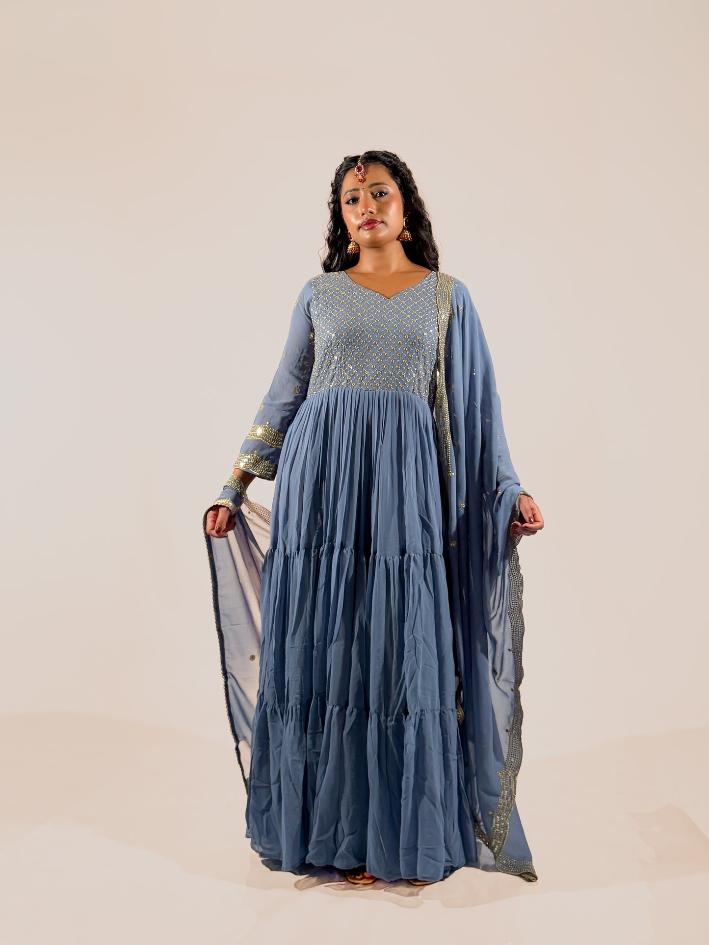 Chiffon Anarkali