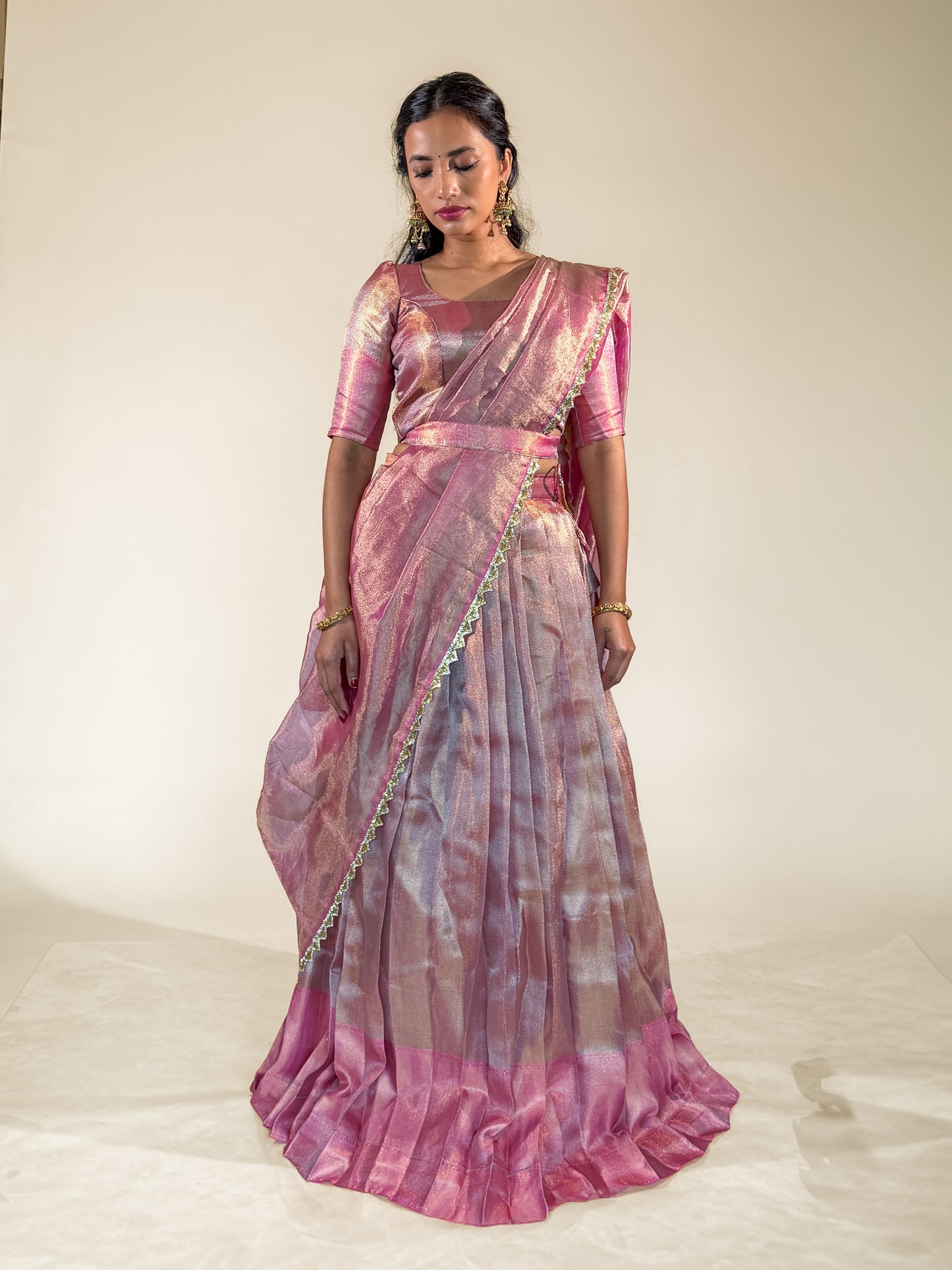 Blush Radiance Vaidehi Lehenga