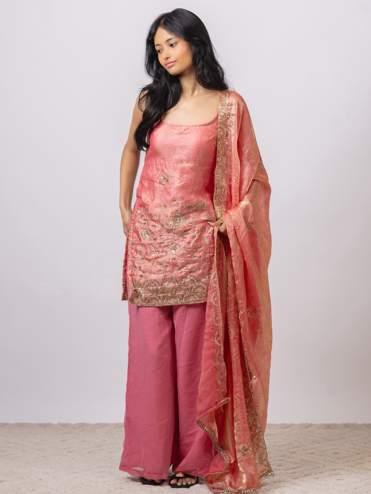 Rosé Noor Kurta