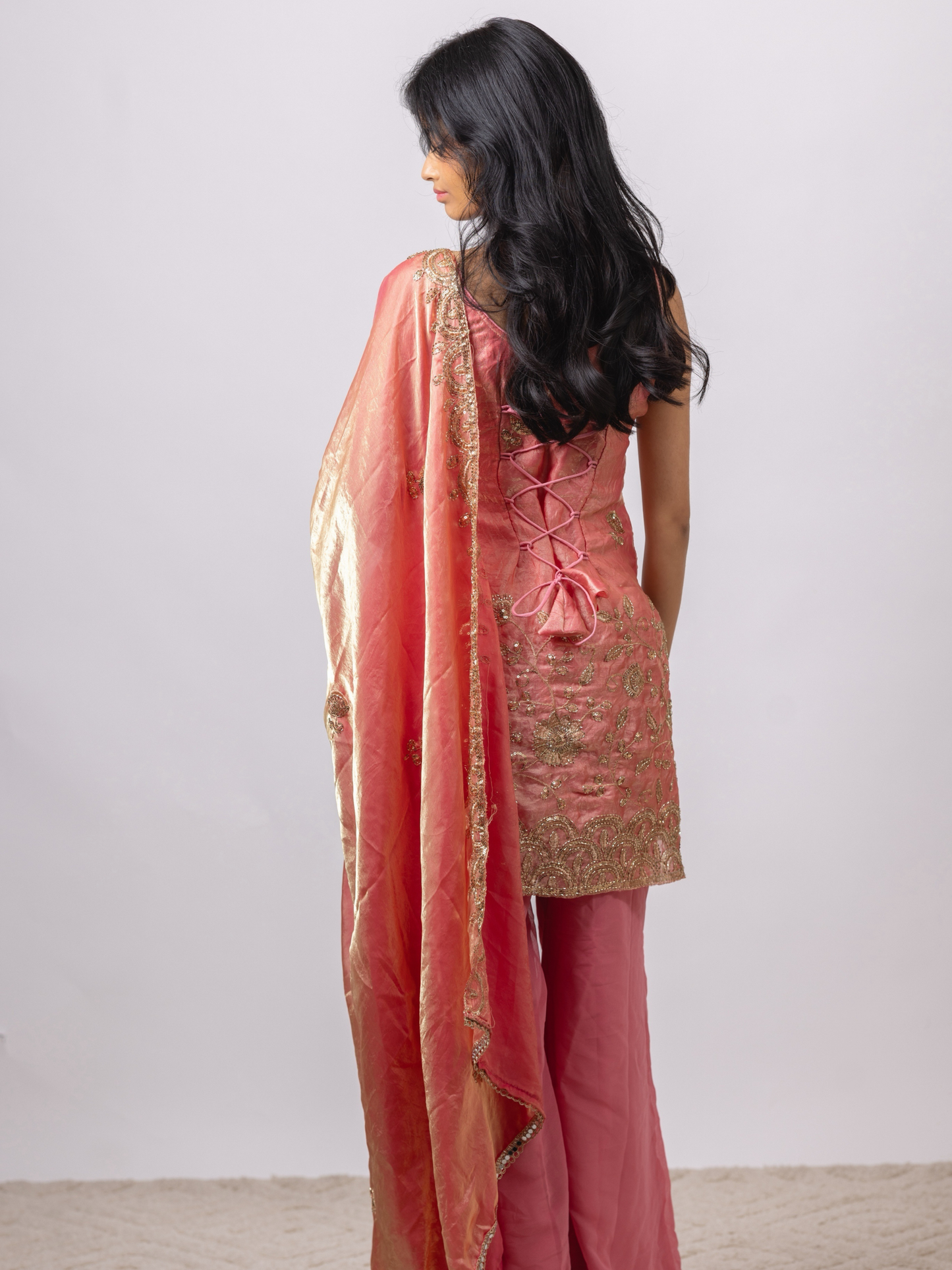 Rosé Noor Kurta