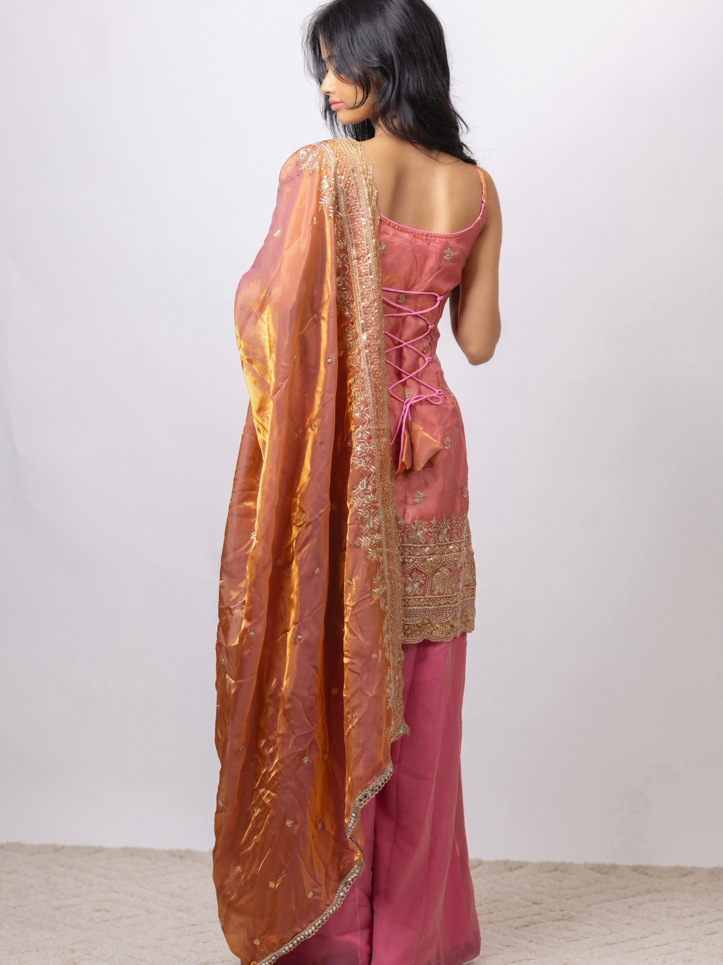 Sunset Noor Kurta
