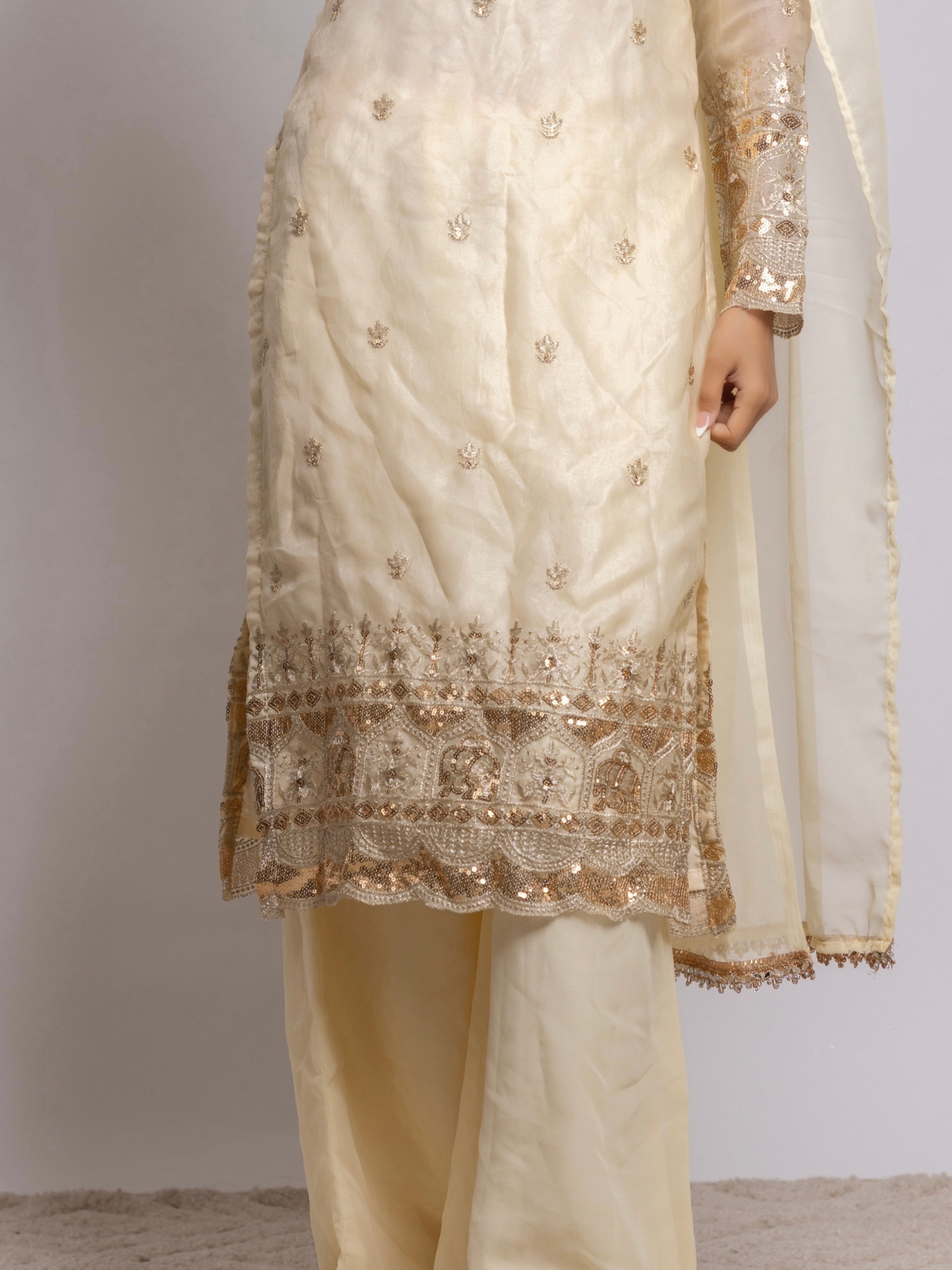 Ivory Grace Kurta