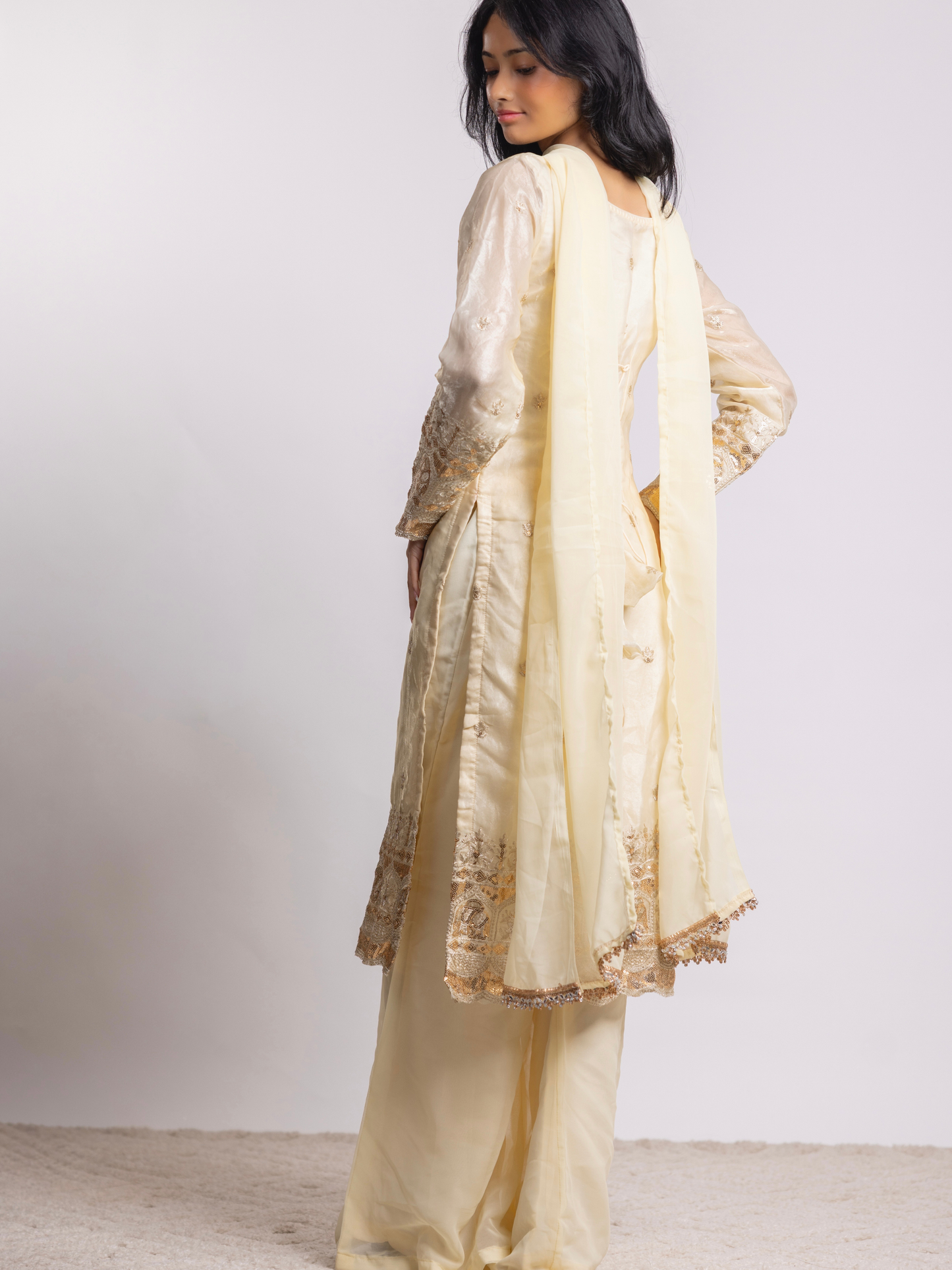 Ivory Grace Kurta