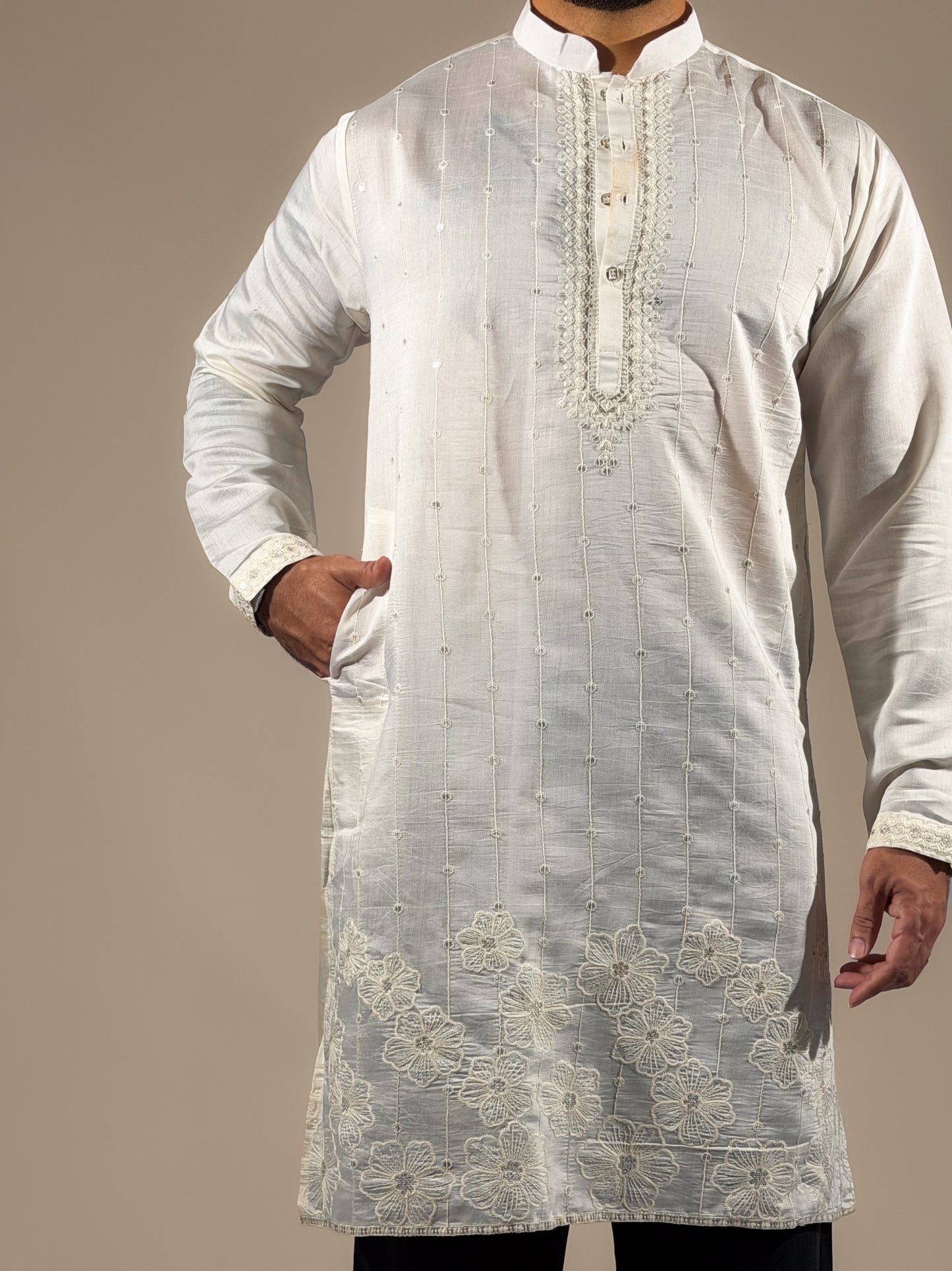 Floral Rajan Kurta