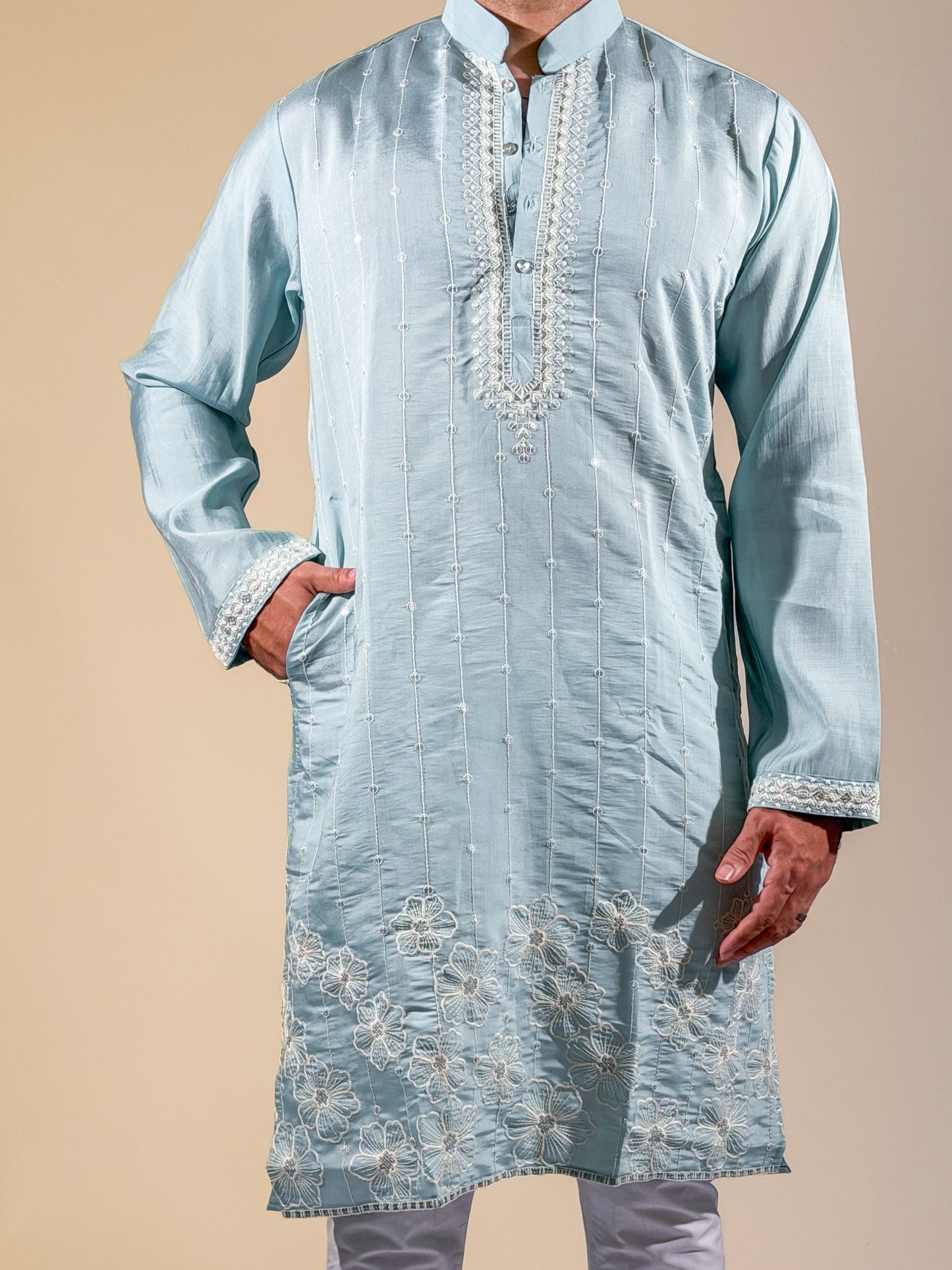 Floral Rajan Kurta
