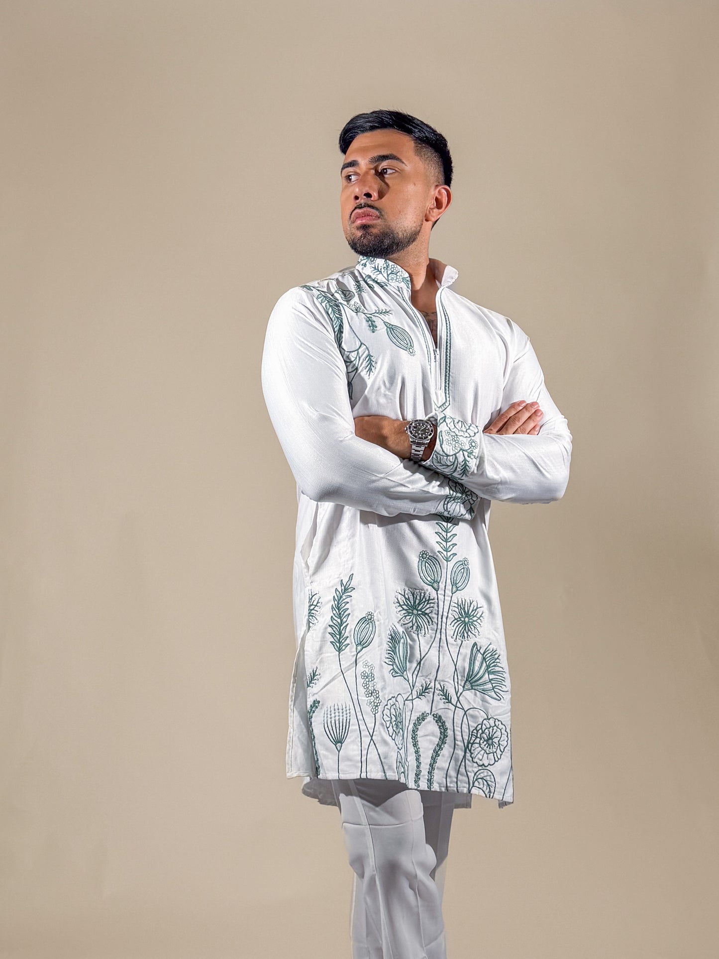 Botanical Heritage Kurta