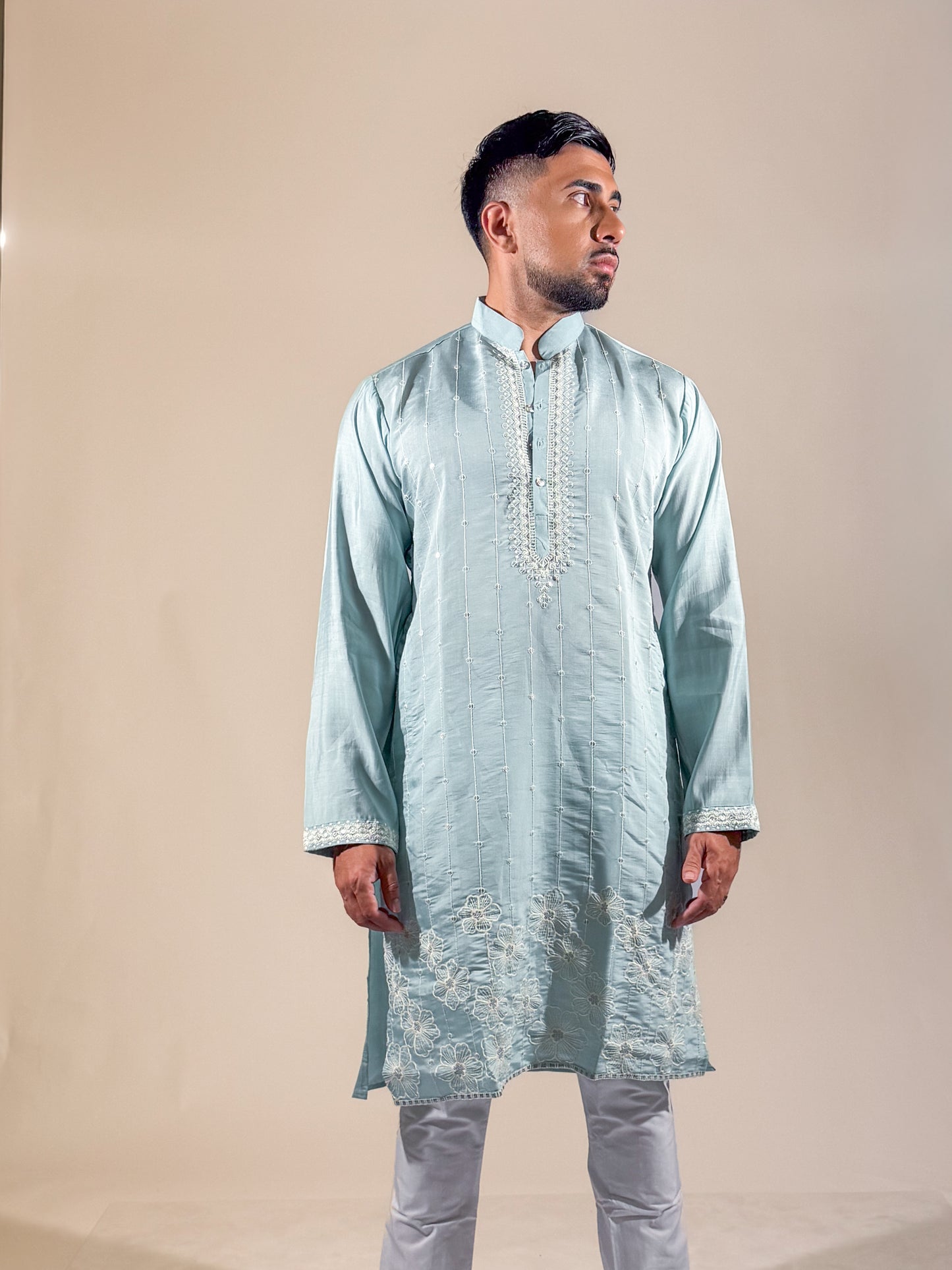 Floral Rajan Kurta