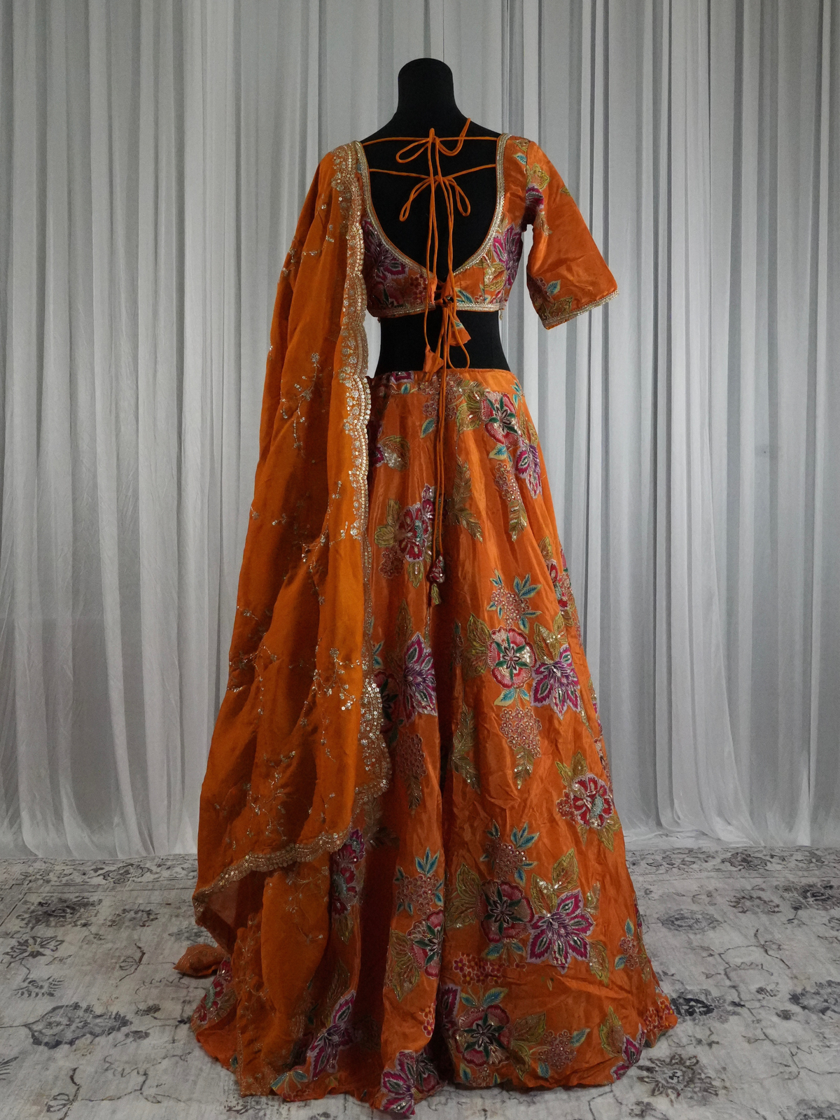 Sunset Bloom Lehenga