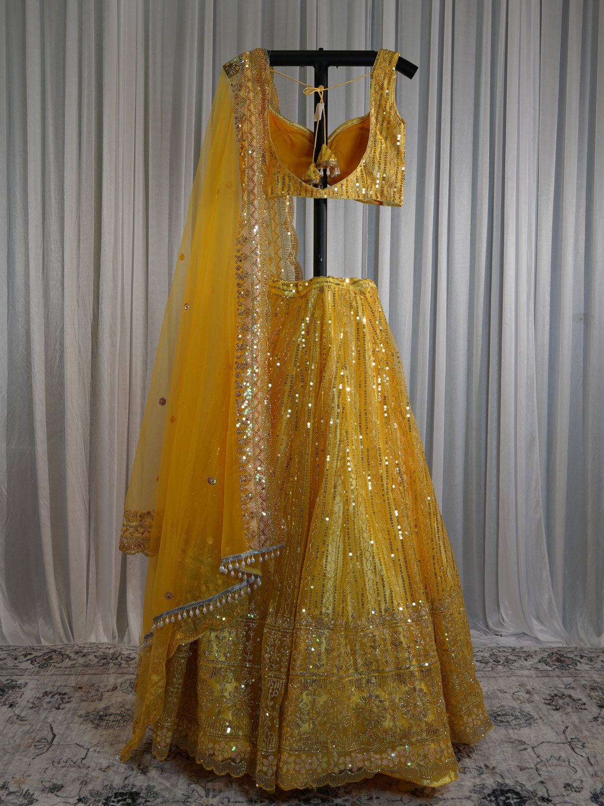 Golden Glow Lehenga