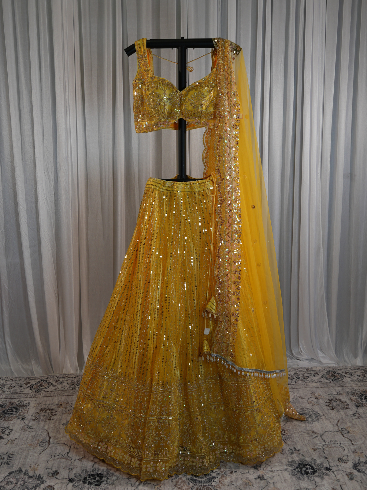 Golden Glow Lehenga