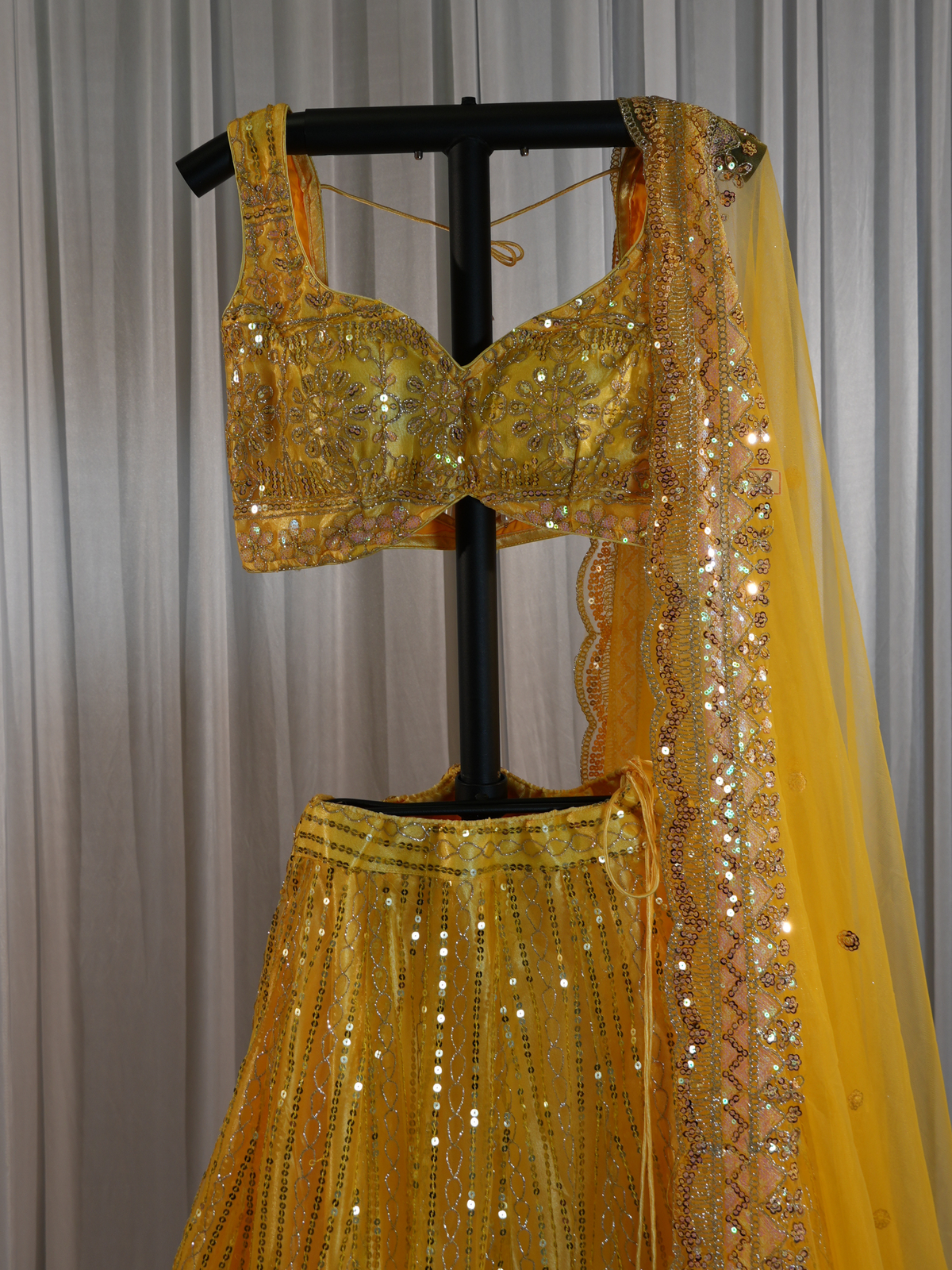 Golden Glow Lehenga