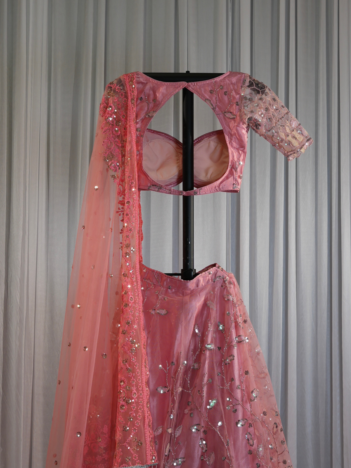 Blush Spark Lehenga