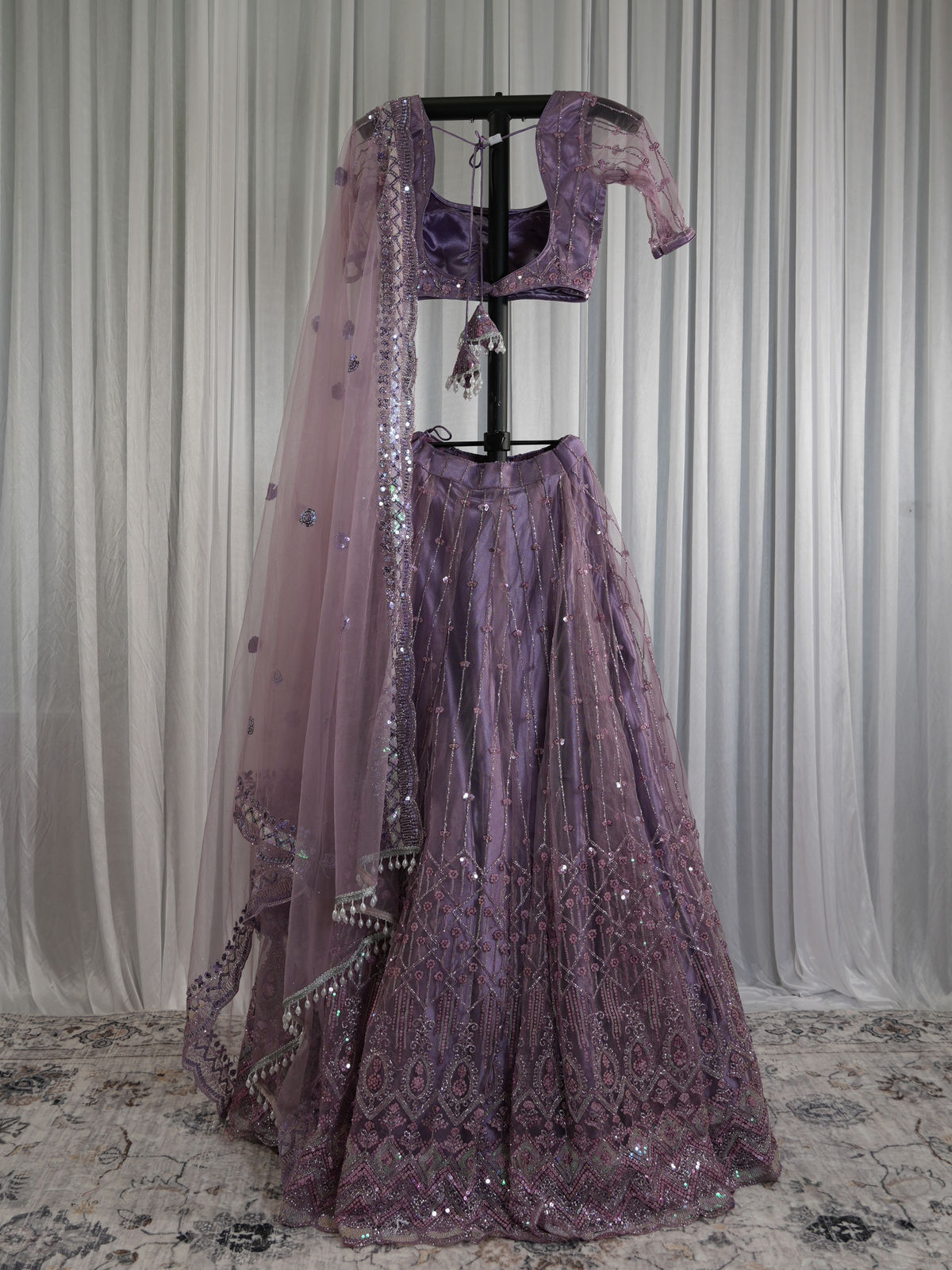 Lavender Luxe Lehenga