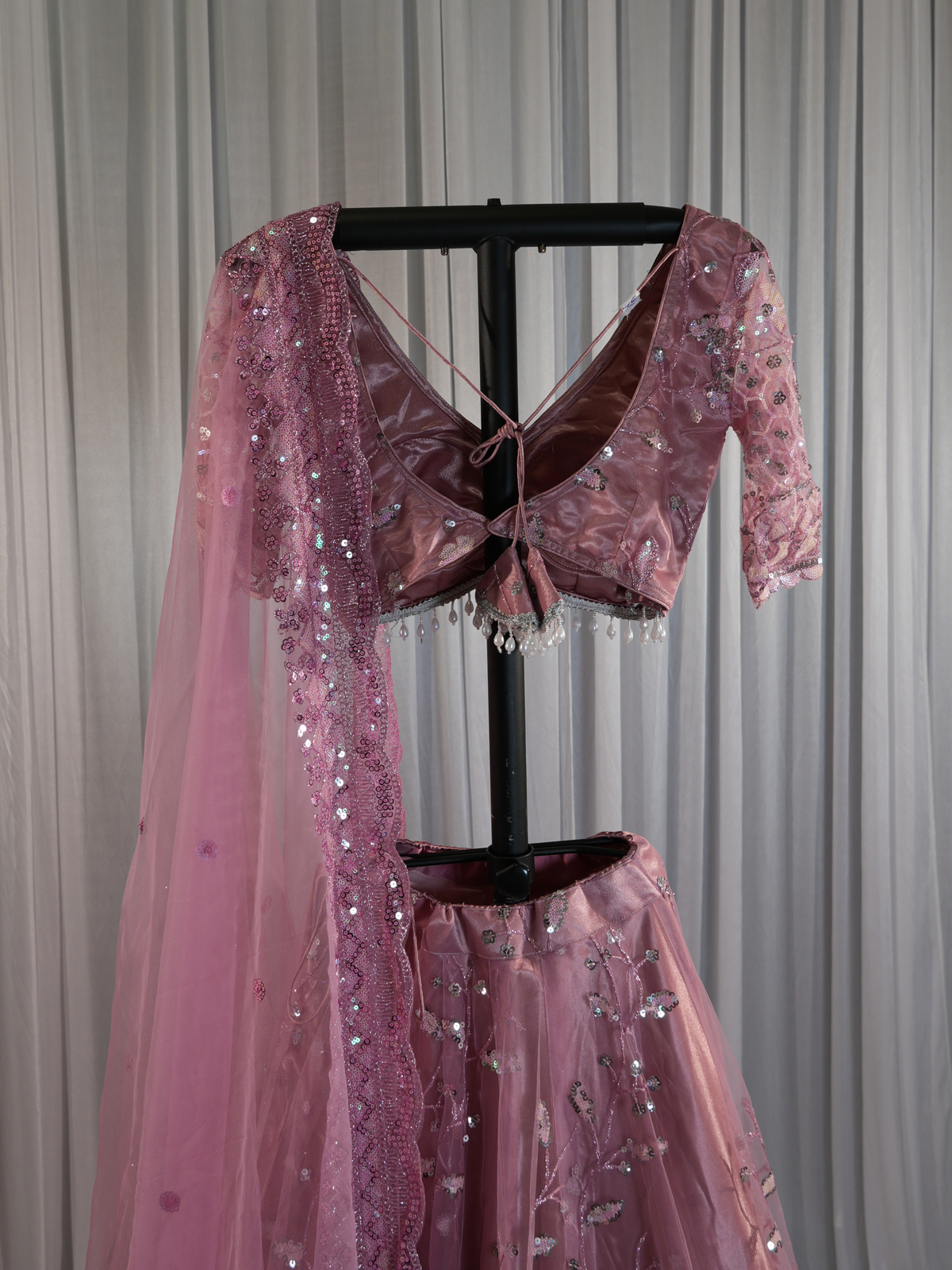 Blush Garden Lehenga